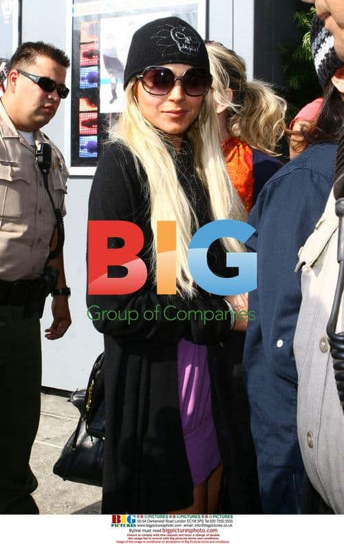 Lindsay Lohan Leaves Key Club in West Hollywood