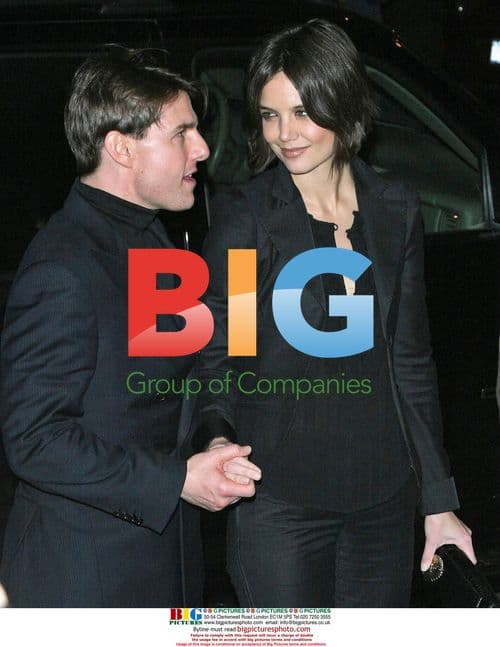 Tom Cruise and Katie Holmes at 'Lions for Lambs' Screening