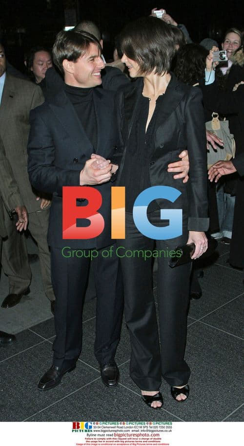 Tom Cruise and Katie Holmes at 'Lions for Lambs' Screening