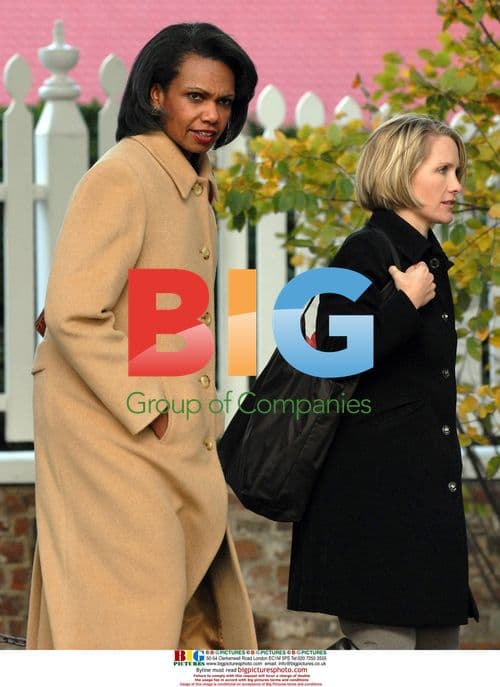 Condoleezza Rice and Dana Perigno Arrive