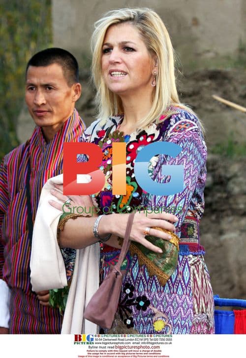 Prince Willem Alexander and Maxima visit Archery Federation in Bhutan
