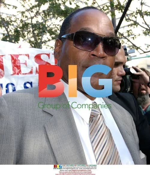 OJ Simpson Arrives at Courthouse in Las Vegas