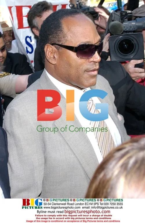 OJ Simpson arrives at Las Vegas courthouse
