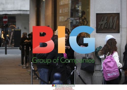 Fans queue for H&M Cavalli launch