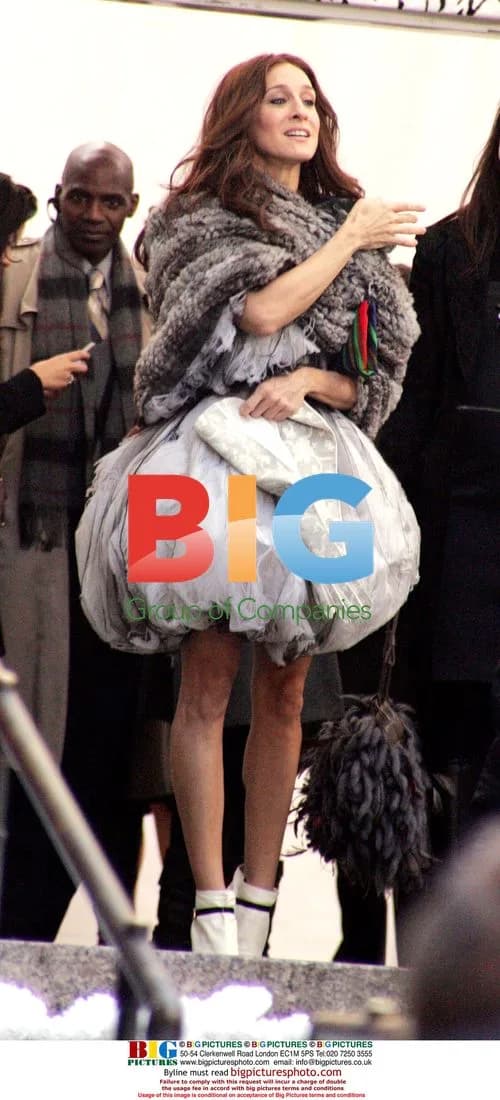 Sarah Jessica Parker on 'Sex and the City' Set
