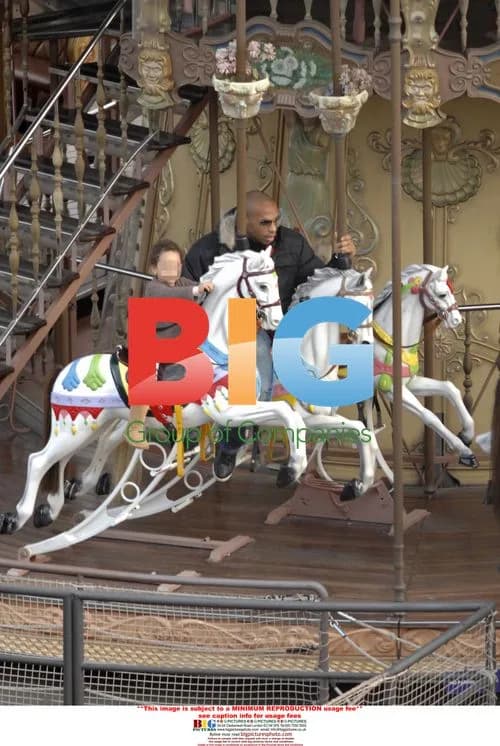 Thierry Henry Visits Daughter in Barcelona