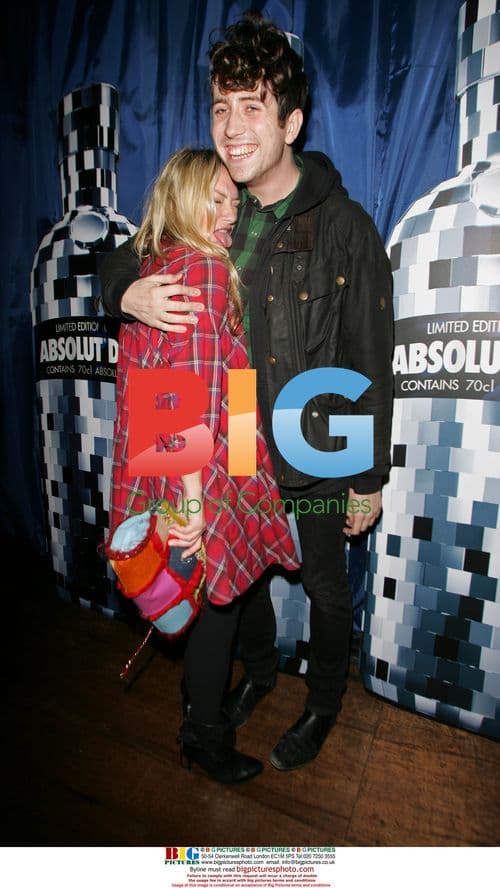 Nick Grimshaw at Absolut Vodka party