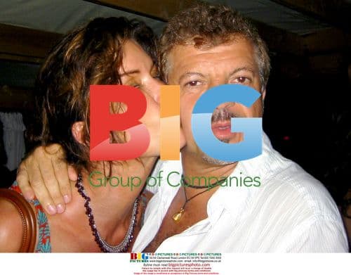 Janice Dickinson and Rocco Ancarola at Pink Elephant Nightclub