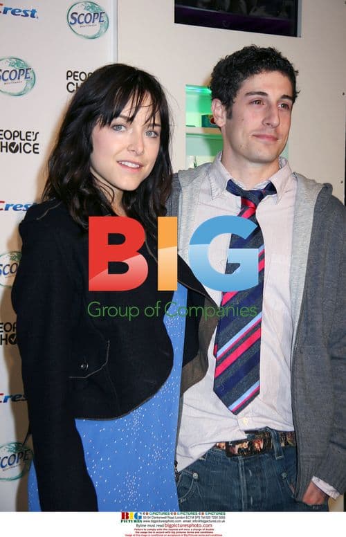 Jenny Mollen and Jason Biggs at People's Choice Party