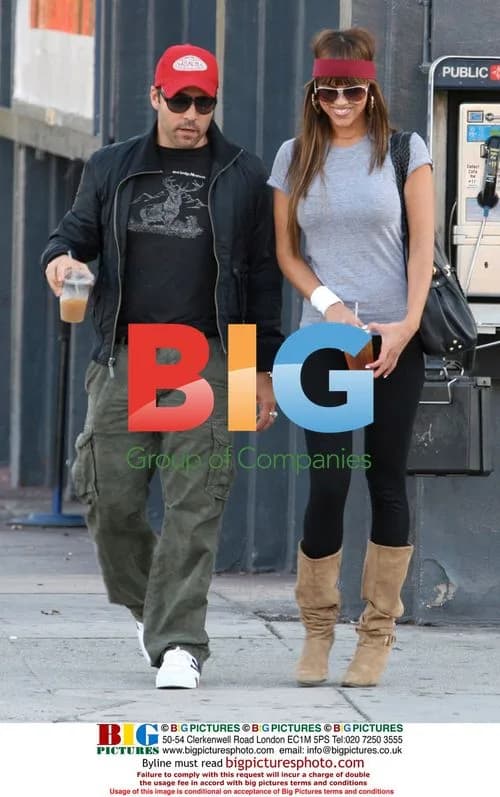Jeremy Piven with Model Girlfriend