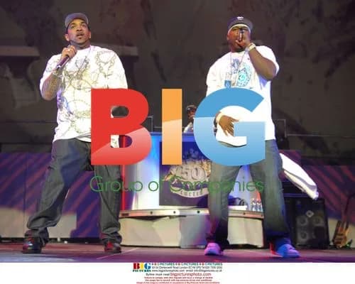 50 Cent and Lloyd Banks Performing