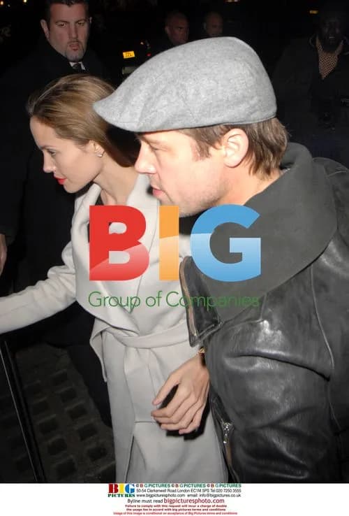Brad Pitt and Angelina Jolie Leave for Dinner