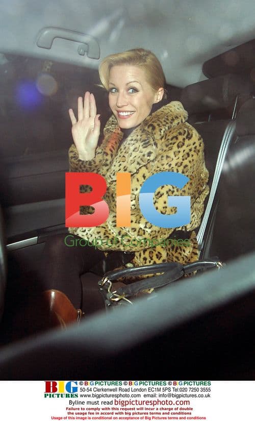 Denise Van Outen Leaves Theatre in London