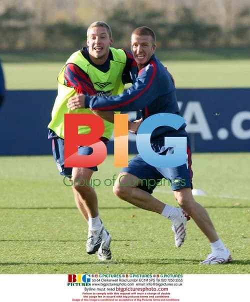 Beckham and Smith Train for England