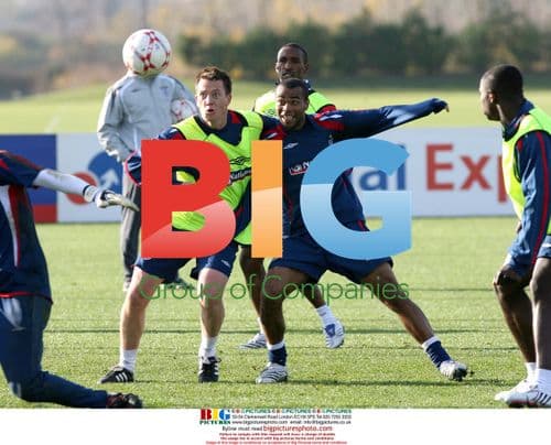 England training session ahead of Croatia match