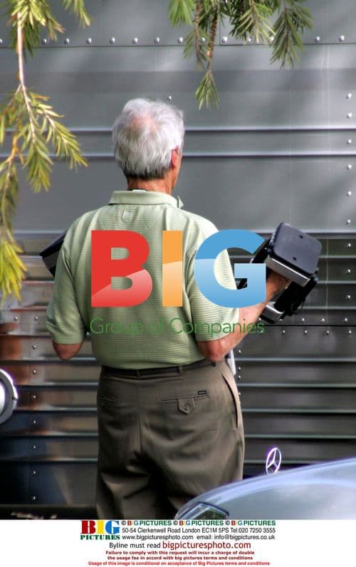 Clint Eastwood on Set of The Changeling