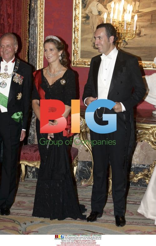 Spanish Royal Family Dinner with Portuguese President