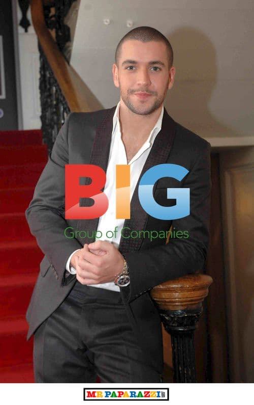 Shane Ward at Radio Forth Awards