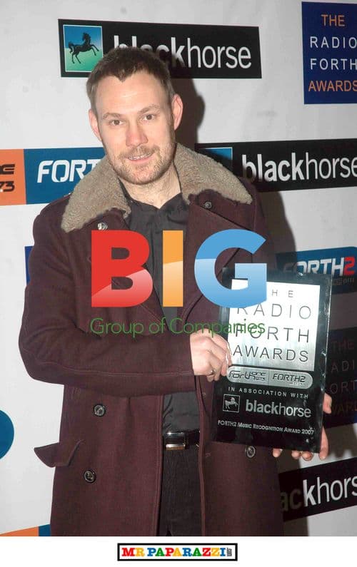David Gray at Radio Forth Awards