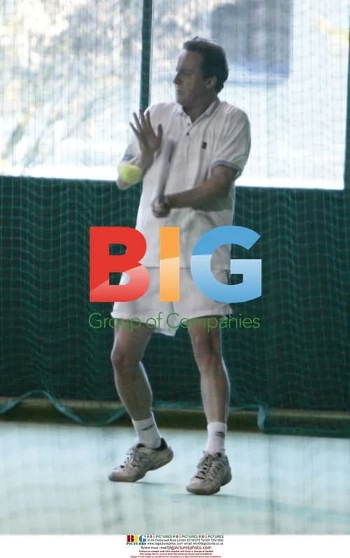 David Cameron v Andrew Castle Tennis Match