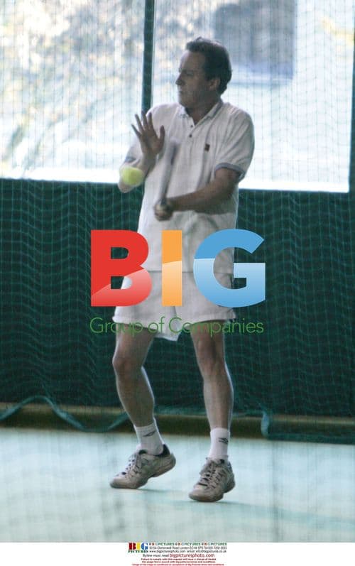 Cameron and Castle Play Tennis at Wimbledon