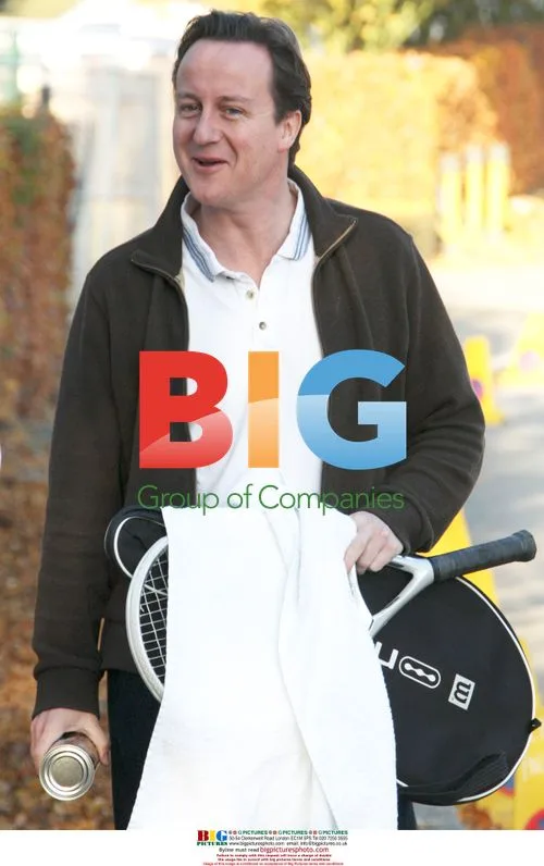 David Cameron Plays Tennis with Andrew Castle