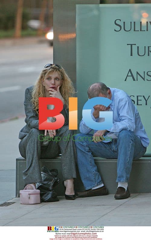 Courtney Love and Lawyer Leave Meeting