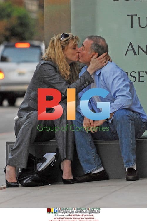 Courtney Love and Her Lawyer Chat on Sidewalk