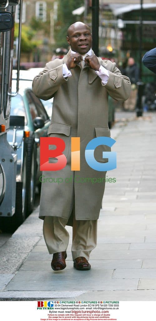 Chris Eubank finds truck clamped