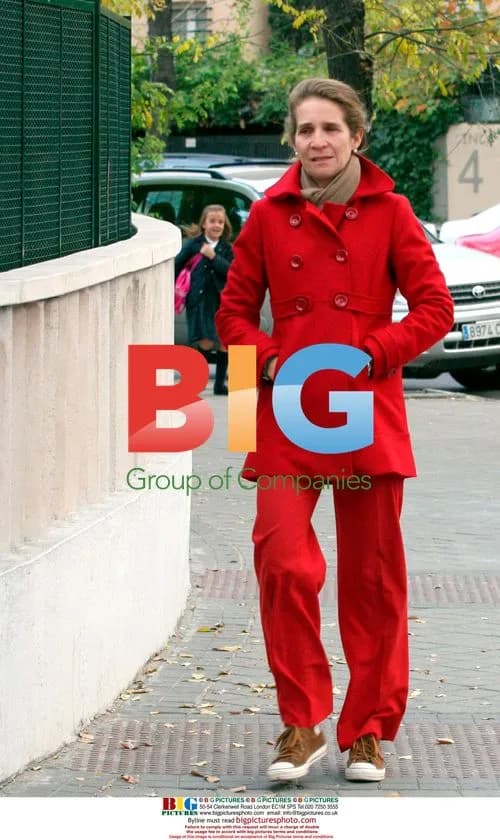 Princess Elena picks up children from school