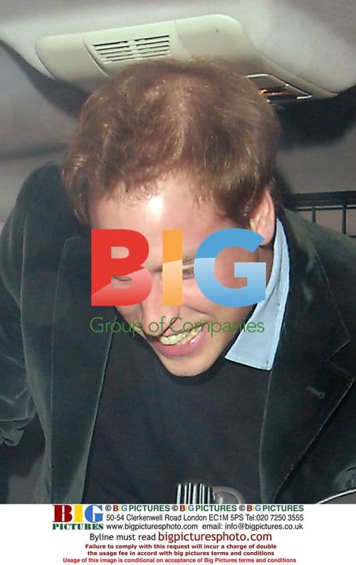 HRH Prince William at Mahiki Club