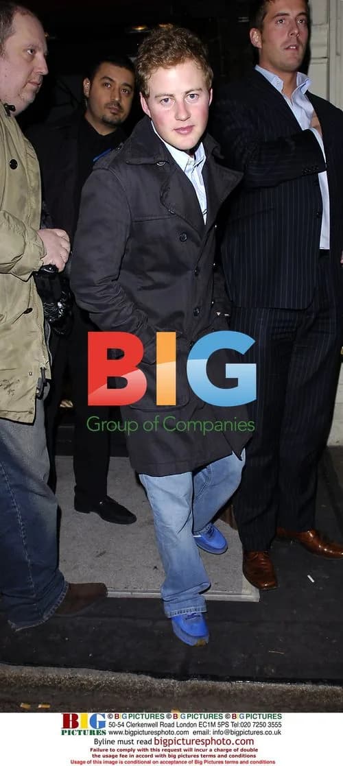 Prince William leaves Mahiki club