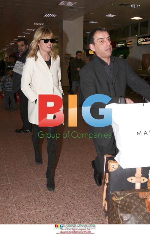Kate Moss Arriving at Heathrow