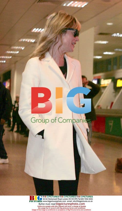 Kate Moss at Heathrow Airport