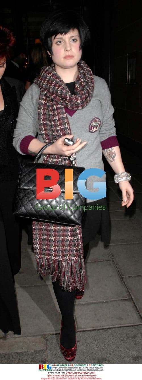 Sharon and Kelly Osbourne leaving Cipriani