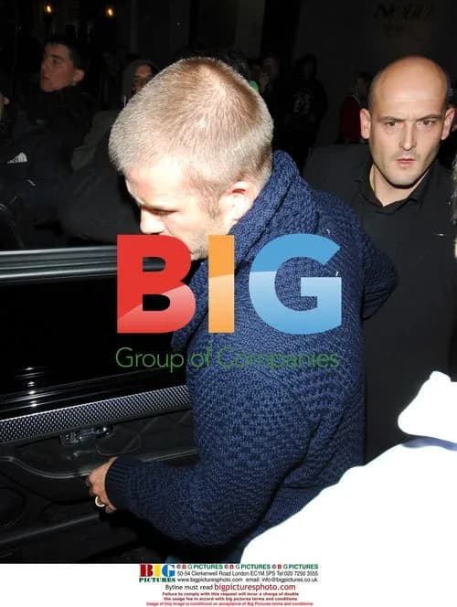 David Beckham Leaves Nobu Restaurant