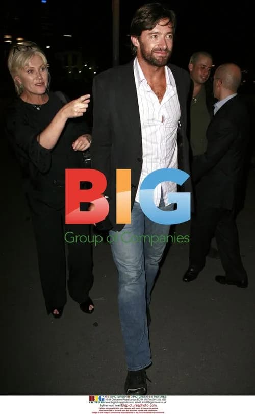 Hugh Jackman, Debbra Lee-Furness, Baz Luhrman and Guests on Woolloomooloo Wharf