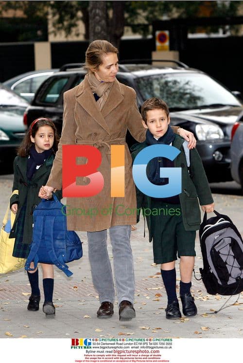 Princess Elena Takes Children to School