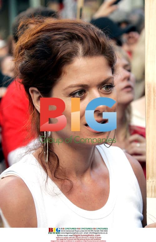 Debra Messing Joins WGA Strike Picket Line