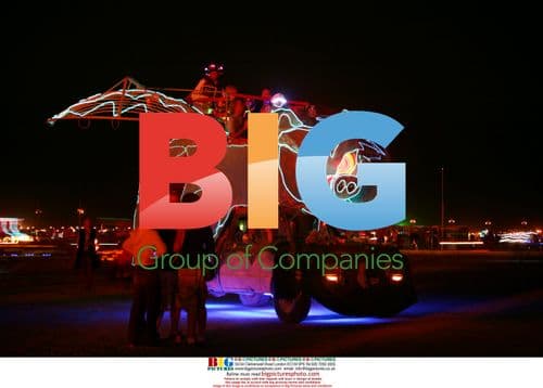 Winged Pig at Burning Man