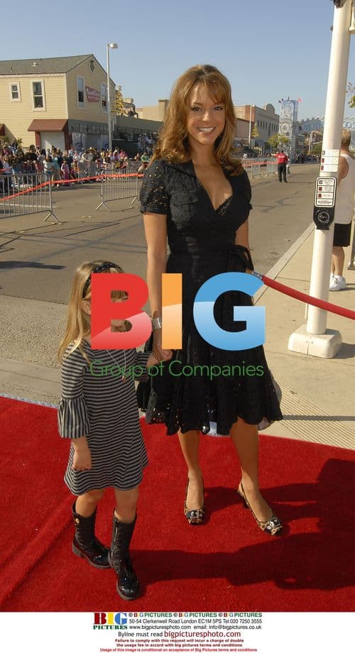 Eva La Rue and Daughter Kaya at Mother Goose Parade