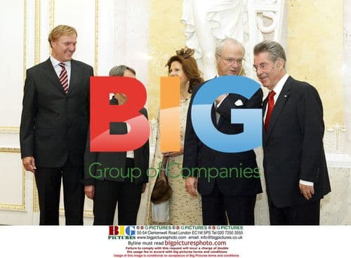 King Carl Gustav XVI and Queen Silvia Visit Austria