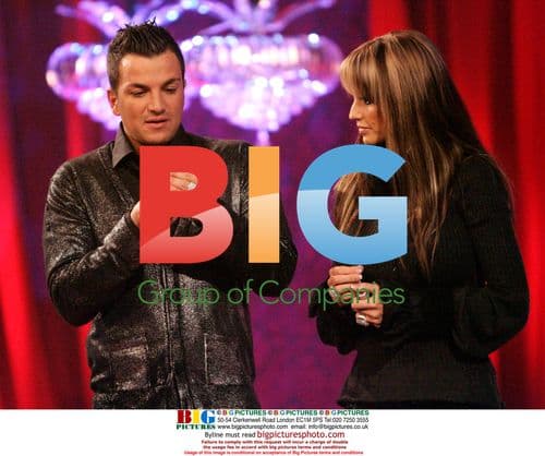 Katie Price and Peter Andre filming 'Katie & Peter: Unleashed'