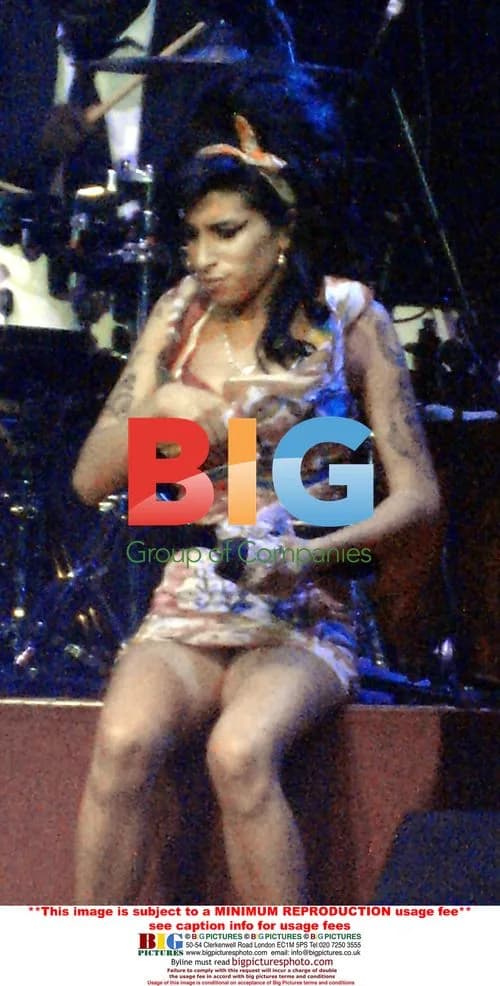 Amy Winehouse Appears to Snort Substance at London Show