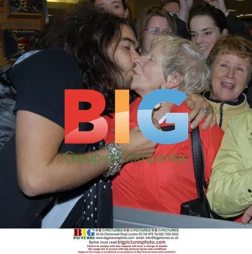 Russell Brand Book Signing in Dublin