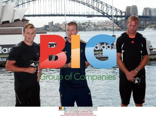 David Beckham Shows Aussie Football Skills