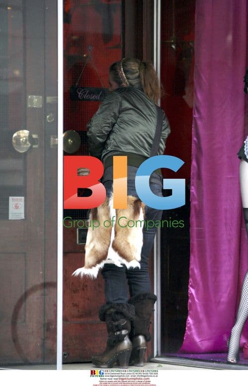 Jessie Wallace goes shopping for lingerie