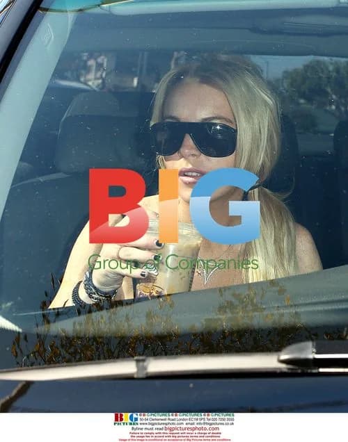 Lindsay Lohan Out and About