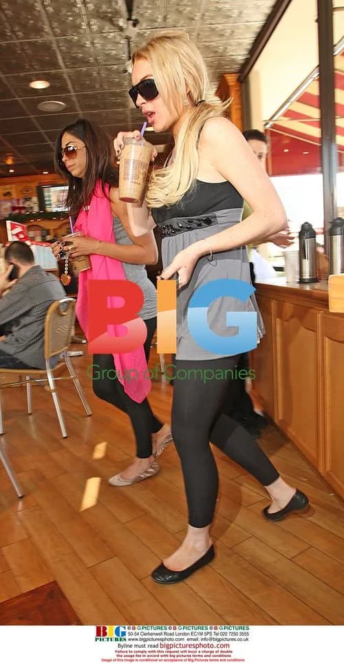 Lindsay Lohan's Busy Day Out