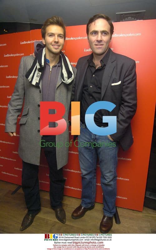 Celebs at Ladbrookes Poker Launch in London